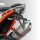 Kennzeichenhalter | KTM 890 SMT | 23-26 verstellbar | schwarz | inkl. Reflektorhalter