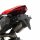 Kennzeichenhalter | Ducati HPmotard 890 V2 | 26- verstellbar | schwarz | inkl. Reflektorhalter