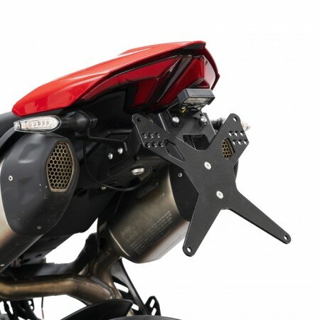 KZH X-Line | Ducati HPmotard 890 V2 | 26- verstellbar | T-Stück + Reflektor + Halter KZB