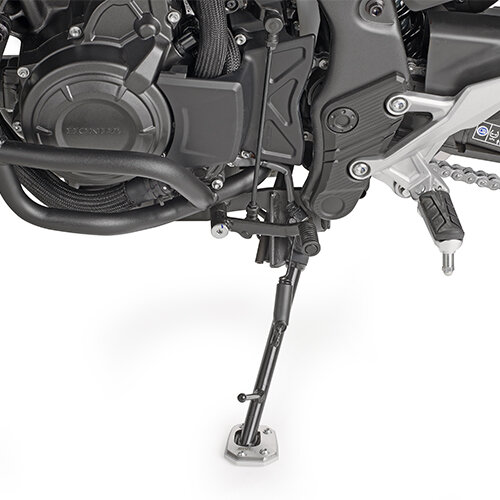 GIVI Fuß-Verbreiterung aus Aluminium und Edelstahl für Original Seitenständer f. div. Honda-Modelle