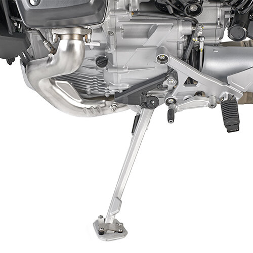 GIVI Fuß-Verbreiterung aus Aluminium und Edelstahl für Orig. Seitenständer für Moto Guzzi STELVIO (24-26)