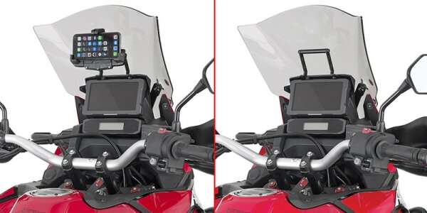 GIVI Querstange zur Montage am Windschild für S902A, S920M, S920L und Navigation-/Smartphone Halter