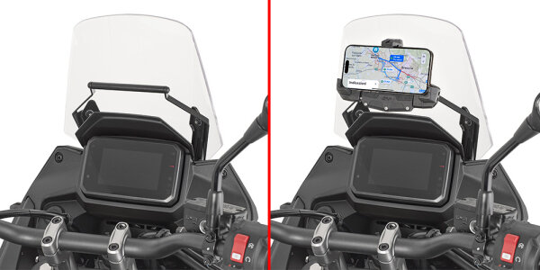 GIVI Querstange zur Montage am Windschild, für Honda Transalp 750 (25-26)