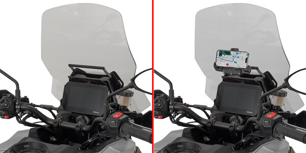 GIVI Querstange zur Montage am Windschild für Navi für Yamaha Tracer 9 / 9 GT/ 9 GT+ (25-26)