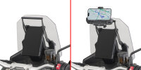 GIVI Querstange zur Montage am Windschild für Navi...