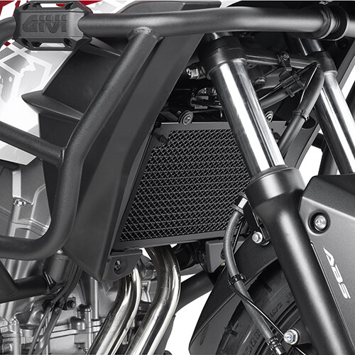 GIVI Schutz für Wasser- und Ölradiatoren aus Edelstahl, schwarz für Honda CB 500 X (16-23)