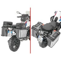 GIVI Basisplatten zur Nutzung von zwei XL01 Packtaschen...