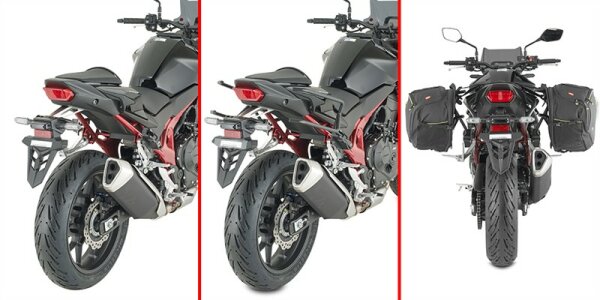 GIVI Abstandshalter Remove-X für weiche Seitentaschen, f. Honda CB750 Hornet (23-25) CB500 Hornet (24-25)