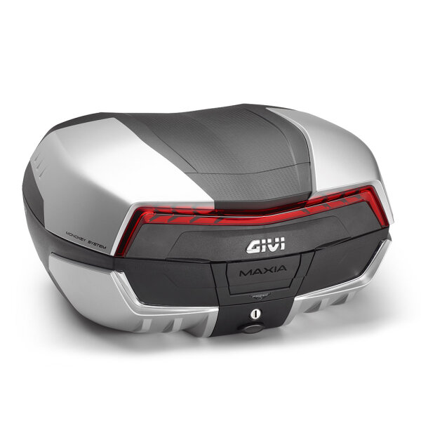 GIVI V58 Maxia 5 Monokey Topcase, schwarz, mit rotem Reflektor