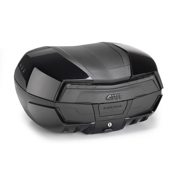 GIVI V58 Maxia 5 Total Black Monokey Topcase, mit getöntem Reflektor und 4 schwarzen Covers