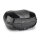 GIVI V58 Maxia 5 Total Black Monokey Topcase, mit getöntem Reflektor und 4 schwarzen Covers