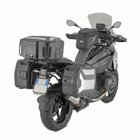 GIVI Monokey Koffer XSPACE schwarz, mit Cover aus elox....