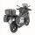 GIVI Monokey Koffer XSPACE schwarz, mit Cover aus elox. Aluminium, erweiterbar von 27 auf 36 Liter