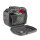 GIVI Monokey Koffer XSPACE schwarz, mit Cover aus Alu Optik Textur, erweiterbar von 27 auf 36 Liter