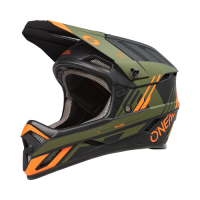 ONeal BACKFLIP Helmet STRIKE black/orange/olive