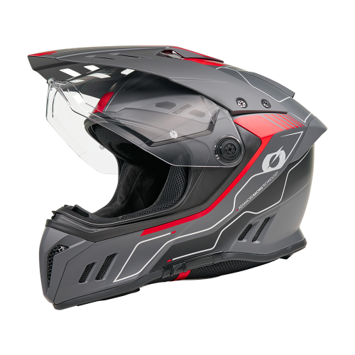 ONeal SIERRA RS Helmet ECHO black/red  ECE22.06 / Quin ready