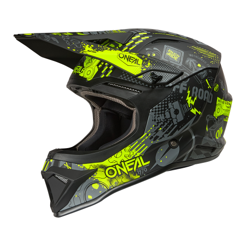 ONeal 1SRS Helmet VIBRANT black/neon yellow  ECE22.06