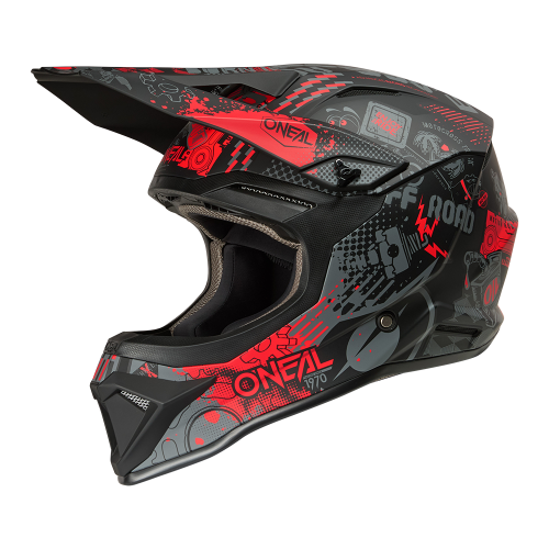 ONeal 1SRS Helmet VIBRANT black/red  ECE22.06