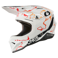 ONeal 1SRS Helmet SPLASH white/orange  ECE22.06