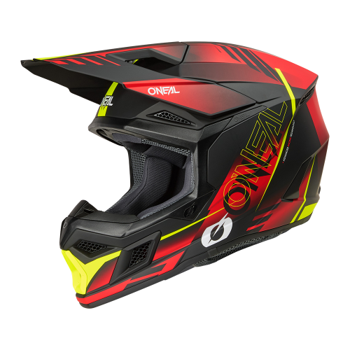 ONeal 3SRS Helmet HAZE black/red/neon yellow  ECE22.06 / Quin ready