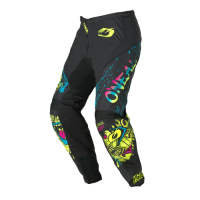 ONeal ELEMENT Youth Pants RANCID black/neon yellow