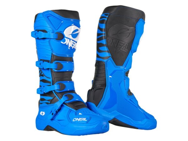 ONeal 3SRS Boot MX ZEBRA blue Bonded Sole