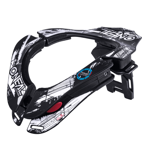 ONeal TRON Neckbrace SHOCKER black/white  One Size