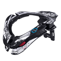 ONeal TRON Neckbrace SHOCKER black/white  One Size