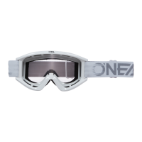 ONeal B-ZERO Goggle white Clear One Size
