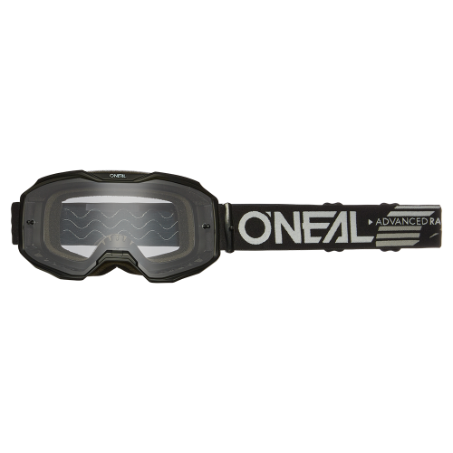 ONeal B-10 Goggle SOLID black - clear Clear One Size