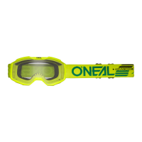 ONeal B-10 Youth Goggle SOLID neon yellow - clear Clear...