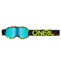 ONeal B-10 Youth Goggle ATTACK black/neon yellow - radium...