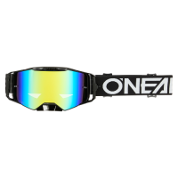 ONeal B-55 Goggle CRAM black/white - radium gold Radium...