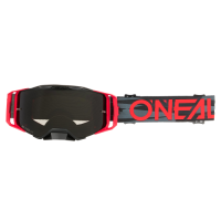 ONeal B-33 Goggle ICTUS black/red - gray grau One Size