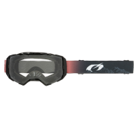 ONeal B-22 Goggle COVERT black/red - clear Clear One Size