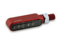 HIGHSIDER pro Bronx LED Blinker Rot/Getönt...