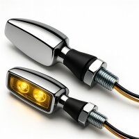 HIGHSIDER pro Blaze LED Blinker Gehäuse Chrome /...