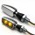 HIGHSIDER pro Blaze LED Blinker Gehäuse Chrome / Linse Klar (Paar), Vorn & Hinten