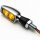 HIGHSIDER pro Blaze LED Blinker Gehäuse Chrome / Linse Klar (Paar), Vorn & Hinten