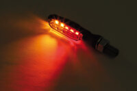 HIGHSIDER pro Sonic-X1 LED Rück-, Bremslicht, Blinker Schwarz/Getönt 3in1, E-Geprüft (Paar)