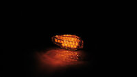 HIGHSIDER smart Como LED Blinker Gehäuse Schwarz / Linse Klar (Paar), Vorn & Hinten