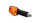 HIGHSIDER smart IMOLA 1 Glühlampen Mini Indicator Gehäuse Schwarz / Linse Orange (Paar), Vorn & Hinten