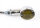 HIGHSIDER smart Micro-Flash Glühlampen Mini-Blinker Gehäuse Chrom / Linse Rauchgrau (Paar), Vorn & Hinten