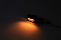 HIGHSIDER smart Block LED Blinker Gehäuse Schwarz / Linse Rauchgrau (Paar), Vorn & Hinten