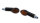 HIGHSIDER smart Cateye Glühlampen Mini-Blinker Gehäuse Schwarz / Linse Rauchgrau (Paar), Vorn & Hinten