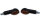 HIGHSIDER smart Cateye Glühlampen Mini-Blinker Gehäuse Schwarz / Linse Rauchgrau (Paar), Vorn & Hinten