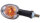 HIGHSIDER smart Oval Glühlampen Blinker Gehäuse Schwarz / Linse Klar (Paar), Vorn & Hinten