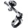 SP Connect™ Moto Mount 3D chrom - 3,81 cm (1,5") (Lenkerhalterung)