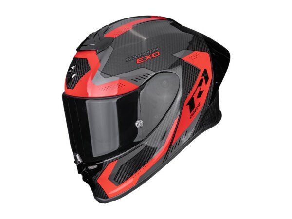 Scorpion EXO-R1 EVO II CARBON AIR PROPEL Schwarz-Rot