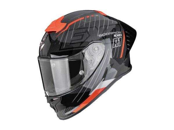 Scorpion EXO-R1 EVO II CARBON AIR SURGE Schwarz-Rot